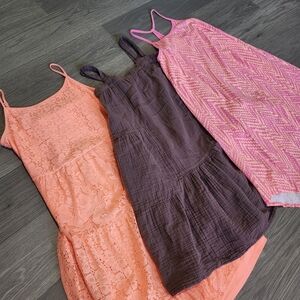 Lot of Girls Casual Dresses - Total Girl, Gap, Xhilaration Size 14